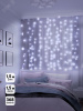 Электрогирлянда Занавес LDCL368-W-E 150x150 368L LED. белый