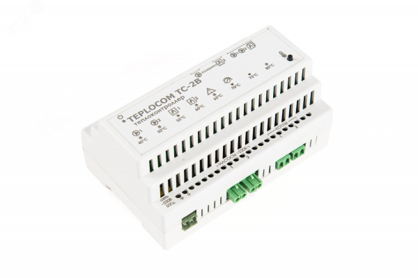 Теплоконтроллер TEPLOCOM TC-2B для систем отопления с 2-я котлами и 2-я насосами