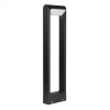 Светильник LGD-PATH-FRAME-ROTARY-H650-6W Warm3000 (BK, 111 deg, 230 В) (ARL, IP65 Металл, 3 года)