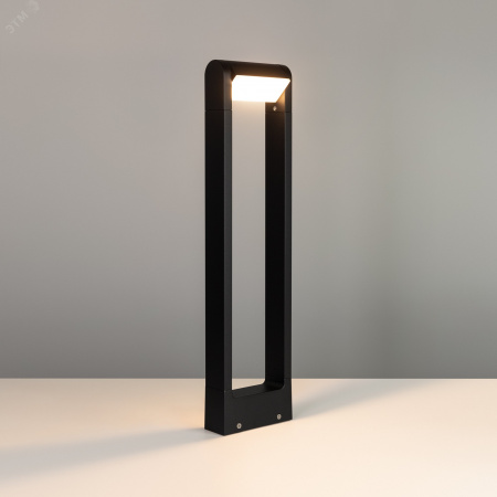 Светильник LGD-PATH-FRAME-ROTARY-H650-6W Warm3000 (BK, 111 deg, 230 В) (ARL, IP65 Металл, 3 года)