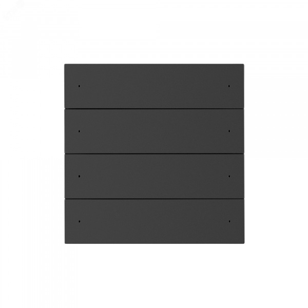 Панель кнопочная SMART-DMX512-801-22-8G-8SC-DIM-IN Black 230V, 2.4G IARL, IP20 пластик, 5 лет
