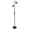 Торшер UЛм-T600 2х6W/4500K/DIM BLACK напольный светодиодный 2х6W Сенсорный выключатель Диммер черный