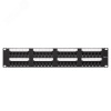Патч-панель TERACOM PRO 19'Cat.5E 2U неэкранированная UTP 48 портов RJ-45 Dual IDC