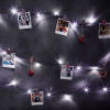 Гирлянда Твинкл Лайт 6 м, темно-зеленый ПВХ, 40 LED, белый