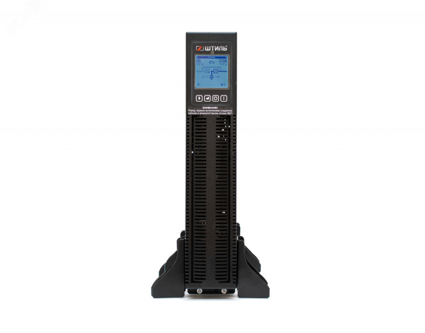 Источник бесперебойного питания Online Tower/Rack 1000 ВA/900 Вт, 1Ф/1Ф, ЖК-дисплей, с АКБ, 3х12В/9Ач, IEC-320-C13 (6 шт.), евророзетка (1 шт.), з/у 1А, 2U