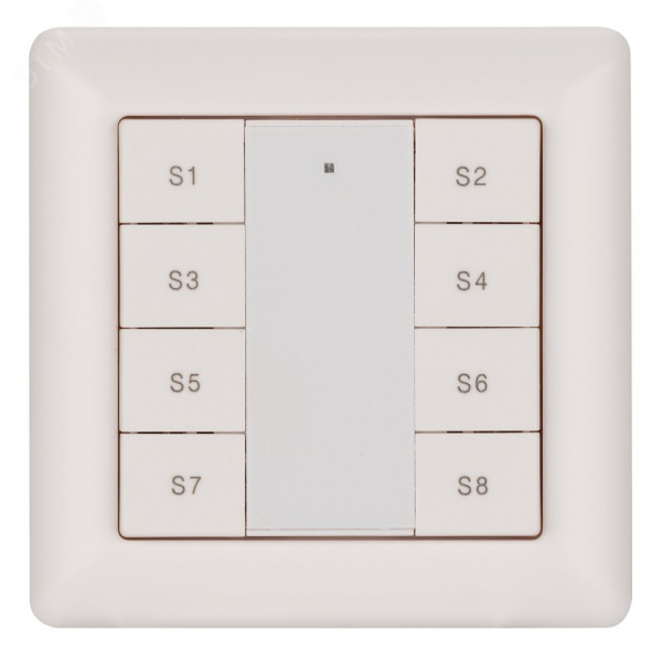 Панель кнопочная Silver BUS Frame IARL IP20 металл 2 года KNX-304-23-IN INTELLIGENT