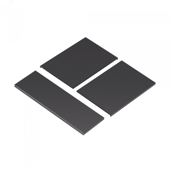 Накладка панели INTELLIGENT ARLIGHT KNX-23-3G-SUF Dark Grey (Backlightless) (IARL, IP20 металл, 2 года)