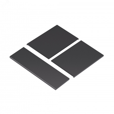 Накладка панели INTELLIGENT ARLIGHT KNX-23-3G-SUF Dark Grey (Backlightless) (IARL, IP20 металл, 2 года)