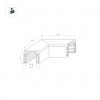 Панель Sens SMART-P67-MULTI Black 230V, 4 зоны, 2.4G ARL, IP20 пластик, 5 лет