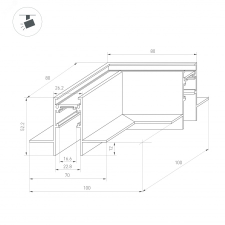 Панель Sens SMART-P67-MULTI Black 230V, 4 зоны, 2.4G ARL, IP20 пластик, 5 лет