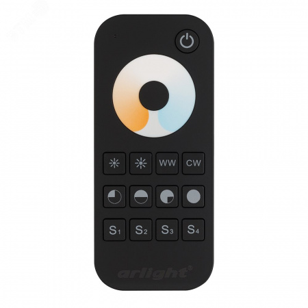 Панель Sens SMART-P67-MULTI Black 230V, 4 зоны, 2.4G ARL, IP20 пластик, 5 лет