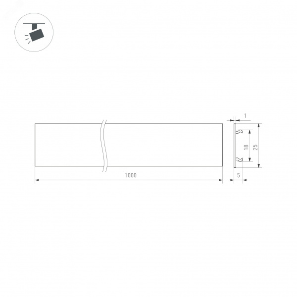 Панель SMART-P90-DIM-G-IN White 230V, Rotary, 2.4G ARL, пластик