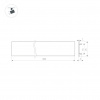 Панель SMART-P90-DIM-G-IN White 230V, Rotary, 2.4G ARL, пластик