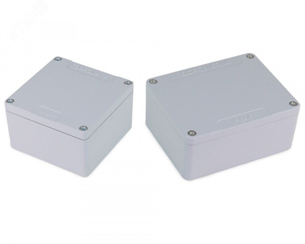Коробка ответвительная алюминиевая 100х100х61 IP66/IP67 ГОФРОМАТИК