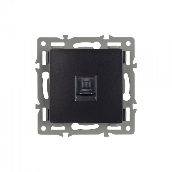 Механизм компьютерной розетки SCT-MPC1-PL-BK RJ-45, CAT6