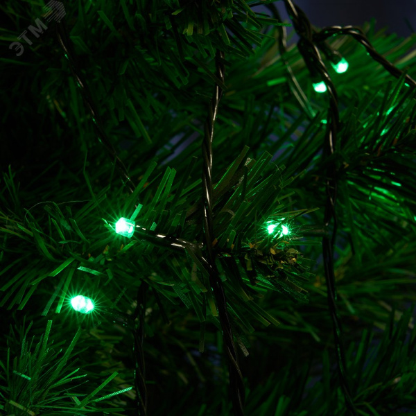 Гирлянда линейная LED зеленый 20 м с контроллером