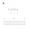 Усилитель DMX-сигнала LN-DMX-1CH 220V ARL, IP20 металл, 1 год