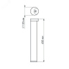 Светильник LGD-Path-Round120-H650B-12W Warm White (ARL, IP54 Металл, 3 года)