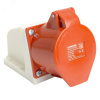 Розетка стационарная ST-125 32А 380В 3P+PE+N IP44 RST32-125-44 STEKKER