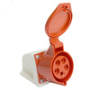 Розетка стационарная ST-125 32А 380В 3P+PE+N IP44 RST32-125-44 STEKKER