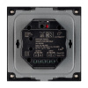 Панель SMART-P37-DIM-IN Black 230V, 1.5A, TRIAC, Rotary, 2.4G ARL, IP20 пластик, 5 лет