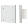 Панель SMART-P36-DIM-IN White 230V, 1.5A, TRIAC, Sens, 2.4G ARL, IP20 пластик, 5 лет