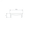 Панель SMART-P36-DIM-IN White 230V, 1.5A, TRIAC, Sens, 2.4G ARL, IP20 пластик, 5 лет