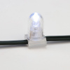 Гирлянда LED ClipLight 12V 150 мм, диоды белые, Flashing белый