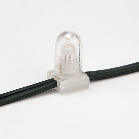 Гирлянда LED ClipLight 12V 150 мм, диоды белые, Flashing белый