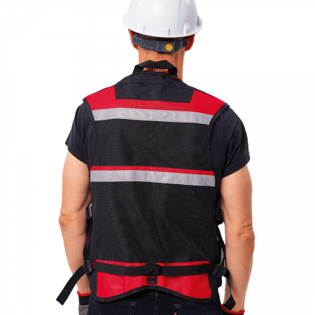 Универсальный регулируемый жилет монтажника КМ-TOOLVESTBAG-23