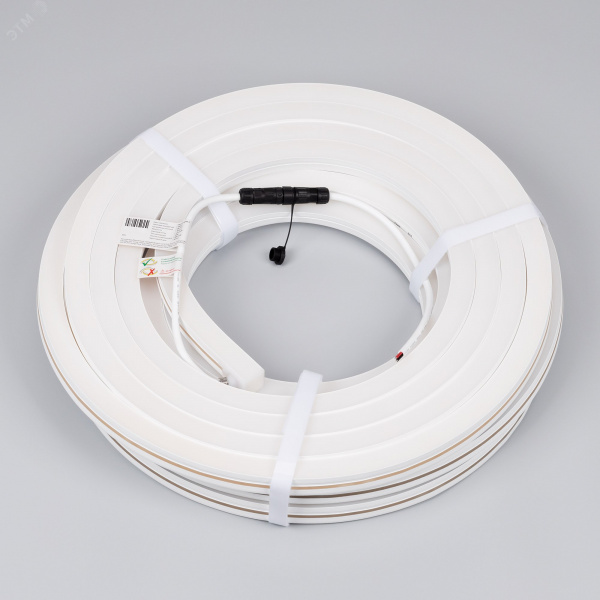 Лента герметичная MOONLIGHT-SIDE-X280-20x20mm 24V Day400010 W/m, IP67, 15m, wire x1, вывод боковой, 5 лет