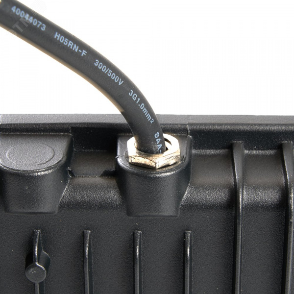 Прожектор светодиодный ДО-100w 6400К 12000 Лм IP65 черный .PRO