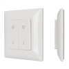 Панель SMART-P47-DIM-P-SUF 3V, 2 зоны, Knob, 2.4G ARL, пластик
