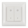Панель SMART-P47-DIM-P-SUF 3V, 2 зоны, Knob, 2.4G ARL, пластик