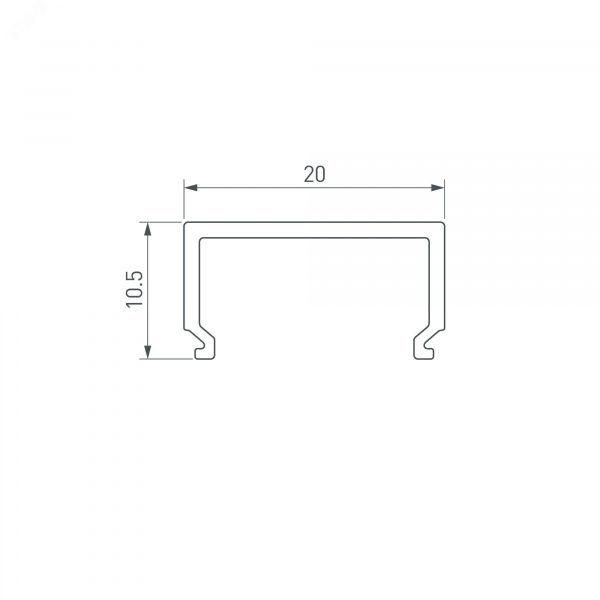 Панель кнопочная KNX-304-23-IN Grey BUS, Frame IARL, IP20 металл, 2 года