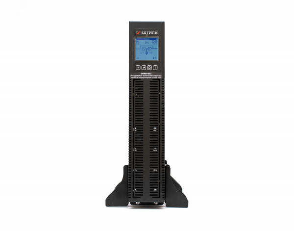 Источник бесперебойного питания Online Rack 2000 ВA/1800 Вт, 1Ф/1Ф, ЖК-дисплей, без АКБ, IEC-320-C13 (8 шт.), IEC-320-C19 (1 шт.), з/у 8А, 2U