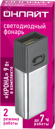 Фонарь светодиодный OPT-CP10-6F22 для работы 1 COB, 1Вт