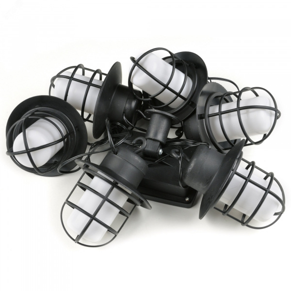 Гирлянда садовая на солнечной батарее USL-S-121/PT2500 LANTERNS Фонарики 72 светодиода Эффект пламени 1хАА Ni-Mh аккумулятор в/к IP44