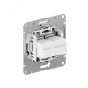 Механизм розетки RJ45 - 2шт  (cat5)  графит Эпика EKF