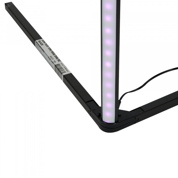 Торшер нUЛм-T630 10W/RGB/DIM/RC BLACK напольный светодиодный 10W RGB свет Диммер Пульт ДУ (в/к) черный