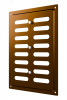 Решетка вентиляционная MER регулируемая 170х240 окраш.сталь Metallic brown