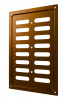 Решетка вентиляционная MER регулируемая 170х240 окраш.сталь Metallic brown