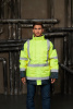 Куртка утеплённая повышенной видимости EASYVIEW, цв. флуоресцентный желтый/синий, р. L