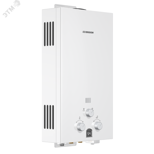 Водонагреватель газовый Edisson ECO PRO E 20 D Pro 10 л/мин с электророзжигом