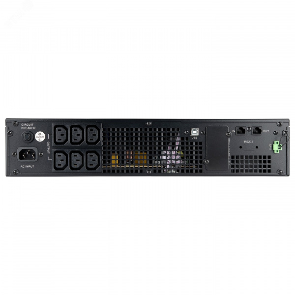 Источник бесперебойного питания SMARTWATT UPS SECURE IEC 1kVA, онлайн, мощность 1000/900 ВА/Вт, стоечный/напольный, LCD дисплей, IEC13 - 6 шт., встроенные АКБ