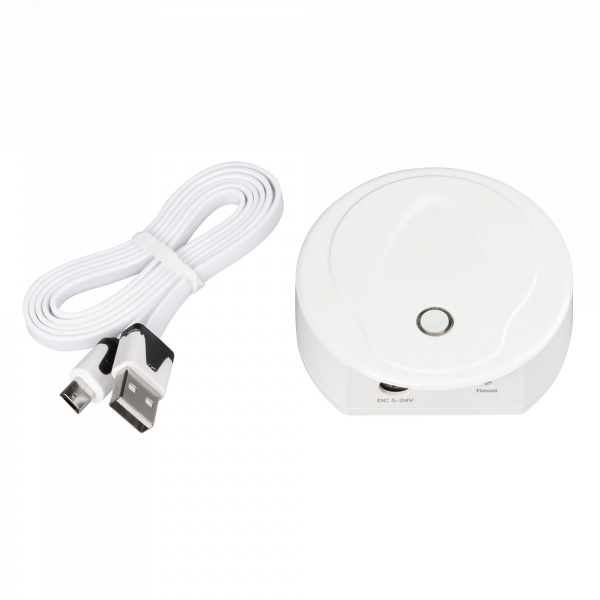 Конвертер SMART-K58-WiFi White 5-24V, 2.4G ARL, IP20 пластик, 5 лет