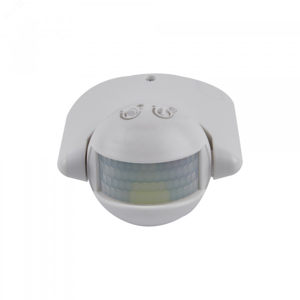Датчик движения ИК 12 м 10 секунд - 7 минут IP44 белый USN-R22 1200W/180R WHITE