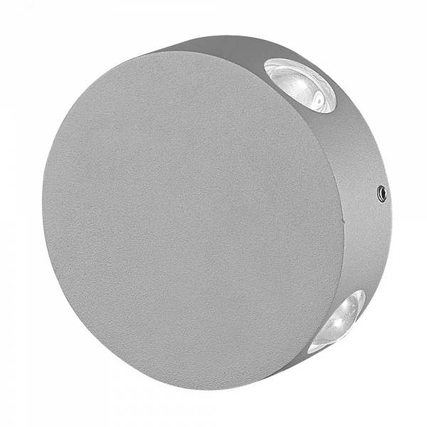 Светильник светодиодный уличный ULU-S42A-4x1W/4000K IP65 GREY Архитектурный накладной (4000K) Корпус серый
