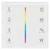Панель Sens SMART-P22-RGBW White 12-24V, 4x3A, 2.4G ARL, IP20 пластик, 5 лет