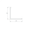 Панель Sens SMART-P22-RGBW White 12-24V, 4x3A, 2.4G ARL, IP20 пластик, 5 лет